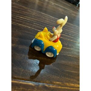 Vintage Roger Rabbit Mickey's Toontown Disney Viewer Yellow Plastic Cartoon Car